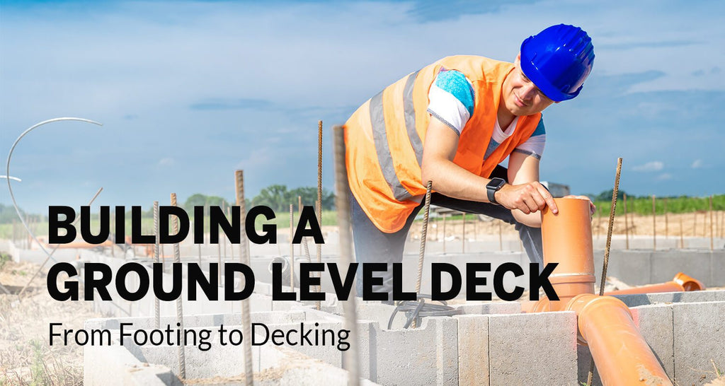 Building a Ground Level Deck: From Footing to Decking (Updated 2020)