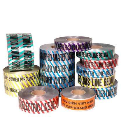 Detectable Underground Marking Tape
