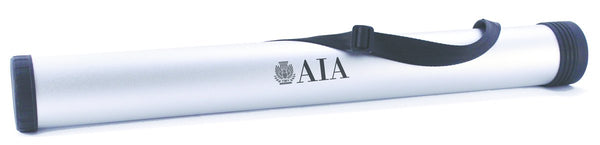 AlumiColor 24" Aluminum Drawing/Blueprint Tube (Silver) - 3500-1