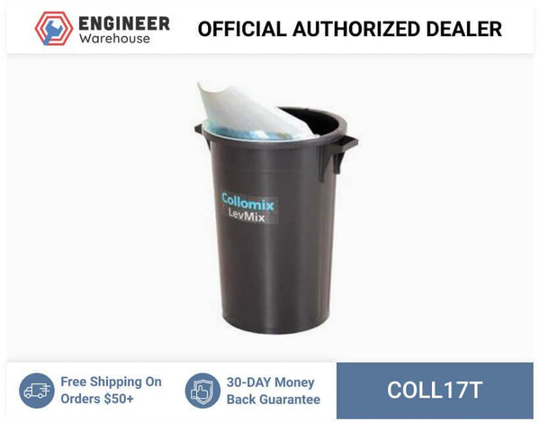 Collomix 17 Gallon TALL Bucket (Pack of 2) - 17T