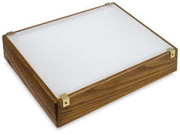 Gagne 12" x 14" Porta-Trace Solid Oak w/ LED Lighting - 1214LPE LED
