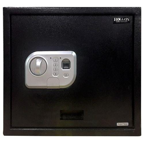 Hollon Safe 5” x 15 3/4" x 13 3/4" Biometric Pistol Safe (Black) - PB-BIO-2