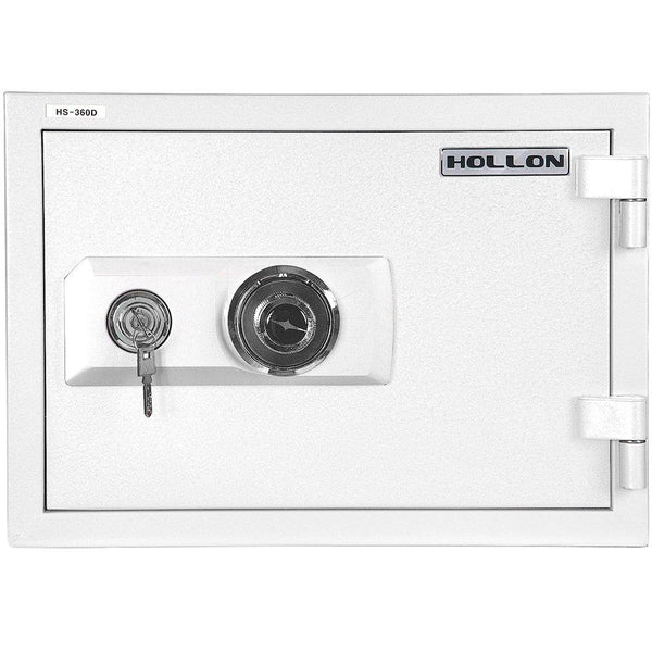 Hollon Safe 13 3/4” x 19 1/4” x 16 3/4” 2 Hour Home Safe (White) - HS-360D