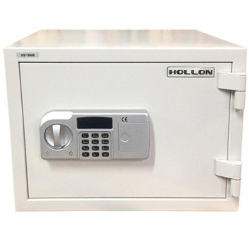 Hollon Safe 13 3/4” x 19 1/4” x 16 3/4” 2 Hour Home Safe (White) - HS-360E