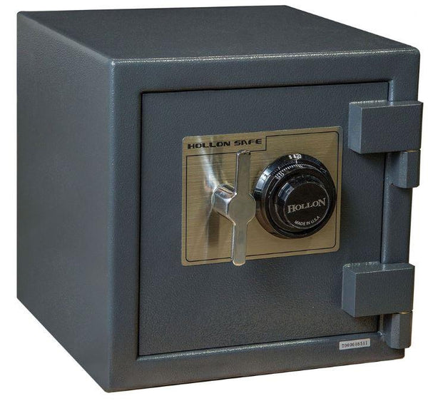 Hollon Safe 14" x 14" x 14" B-Rated Cash Safe (Gray) - B1414C
