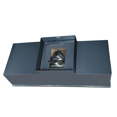 Hollon Safe 35” x 12 1/2” x 14 1/2” Floor Safe (Gray) - B6000