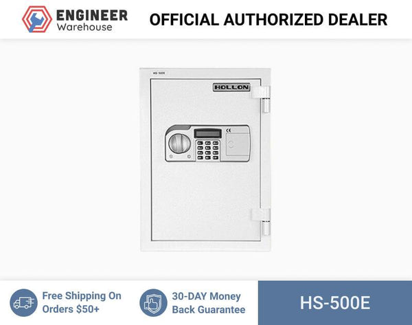 Hollon Safe 19 3/4” x 13 3/4” x 16 3/4” 2 Hour Home Safe (White) - HS-500E