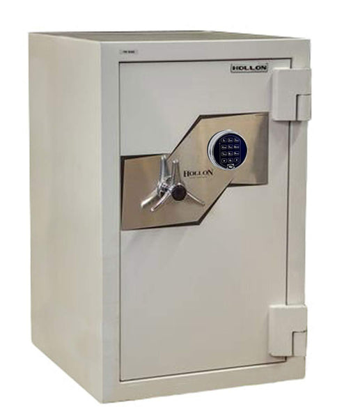 Hollon Safe 33 1/4" x 21 1/8” x 22 1/2” Jewelry Safe (White) - 845E-JD