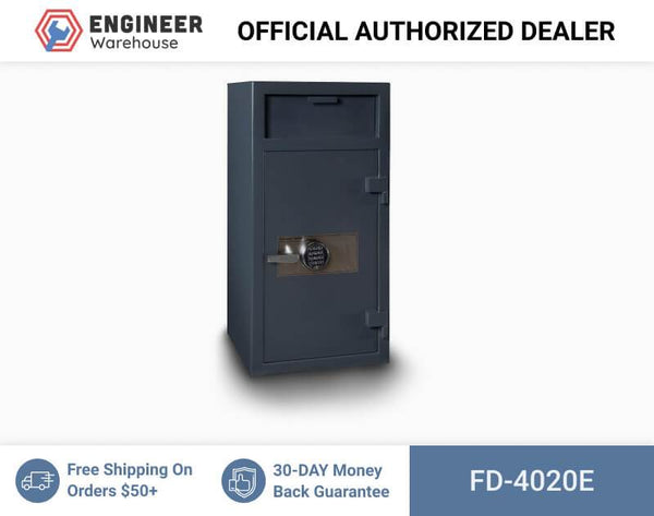 Hollon Safe 40" x 20" x 20" Depository Safe (Gray) - FD-4020E