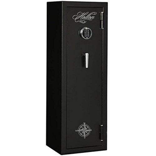 Hollon Safe 55"H x 17"W x 16"D Hunter Series Gun Safe (Black) - HGS-11E