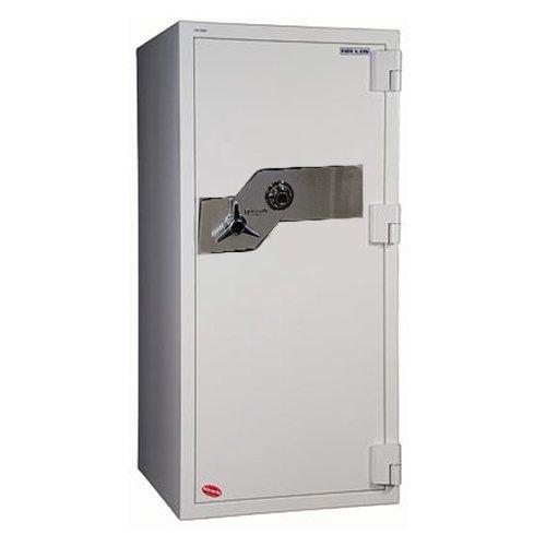 Hollon Safe Oyster Series 59 1/2" x 28" x 29" Fire and Burglary Safe (White) - FB-1505C