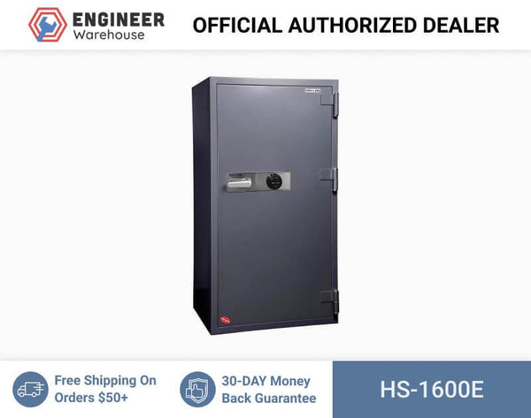 Hollon Safe 59 3/4” x 31 1/2” x 25” 2 Hour Office Safe (Gray) - HS-1600E