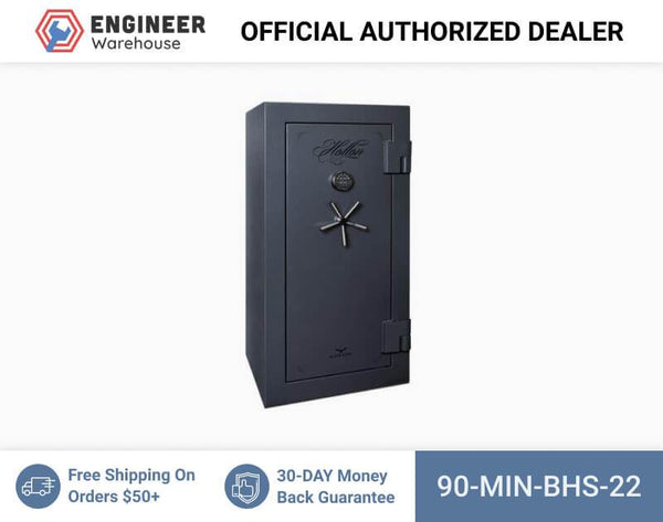 Hollon Safe 59 x 30 x24 Black Hawk Gun Safe Series (Hammered Gray) - 90 MIN BHS-22