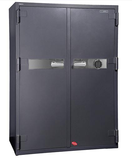 Hollon Safe 63 1/2” x 45 2/7” x 25” 2 Hour Office Safe (Gray) - HS-1750E