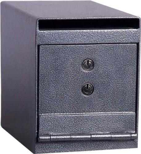 Hollon Safe 8” x 6” x 12” Drop Safe (Gray) - HDS-02K