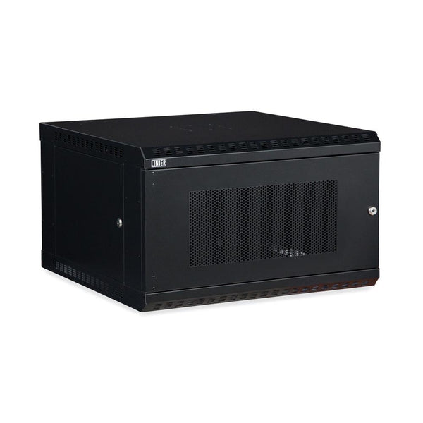 Kendall Howard 6U LINIER Fixed Wall Mount Cabinet - Vented Door - 3142-3-001-06