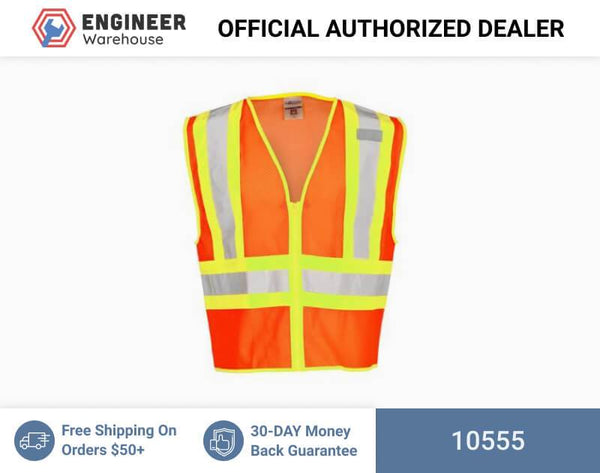 ML Kishigo Class 2 Contrasting Mesh Vest 5XLarge (Orange) - 10555