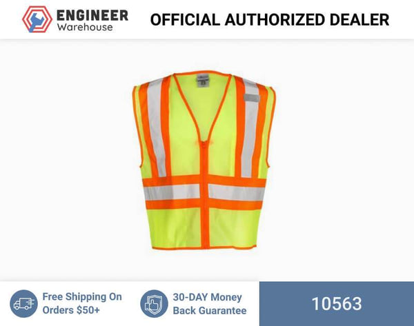 ML Kishigo Class 2 Contrasting Mesh Vest 3XLarge (Lime) - 10563