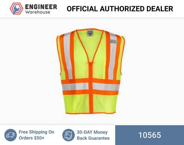 ML Kishigo Class 2 Contrasting Mesh Vest 5XLarge (Lime) - 10565