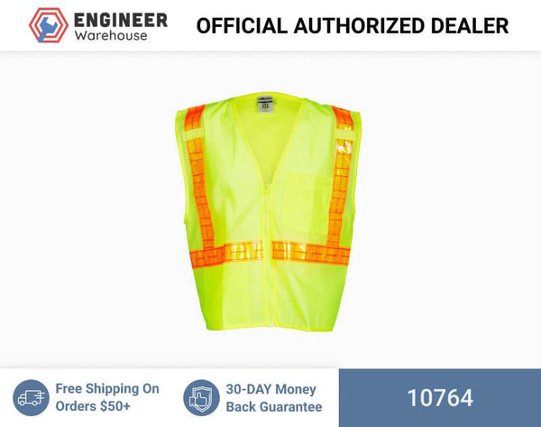 ML Kishigo Class 2 Oralite All Mesh Vest 4XLarge (Lime) - 10764