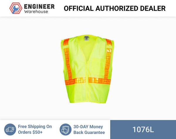 ML Kishigo Class 2 Oralite All Mesh Vest Large (Lime) - 1076L