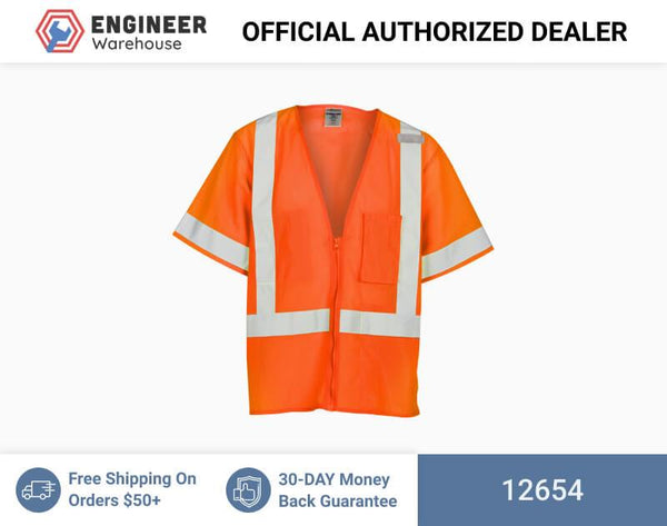 ML Kishigo Class 3 Economy All Mesh Vest 3XLarge (Orange) - 12653