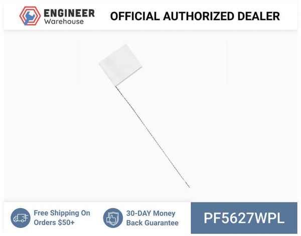 Smi-Carr - PVC Flag 5x6x27 1000 White - PF5627WPL