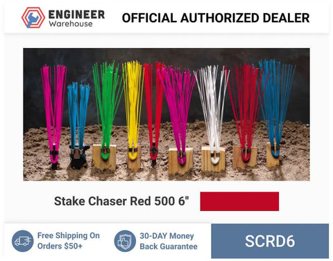 Smi-Carr - Stake Chaser Red 500 6'' - SCRD6