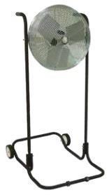 TPI 24" Industrial Workstation High Stand Floor Fan - F24HTE