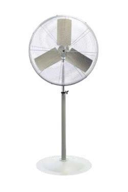 TPI 24â€ Industrial Unassembled Standard Circulator Fan and Pedestal Mount - ACU24P