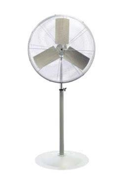 TPI 24†Industrial Unassembled Standard Circulator Fan and Pedestal Mount - ACU24P