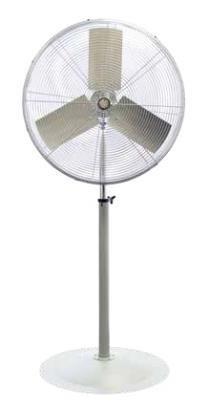 TPI 24†Industrial Unassembled Standard Circulator Fan and Pedestal Mount - ACU24P