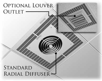 TPI 3KW 240V 3PH 3480 Series Commercial Fan Forced Recessed Mounted Ceiling Heater - K3483A1