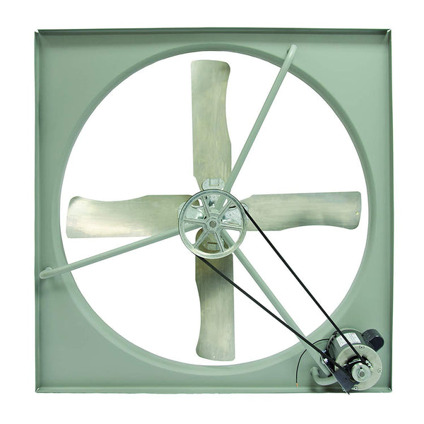 TPI 30" 230/460V 1/3HP 3PH Commercial Belt-Drive Exhaust Fan - CE30B3