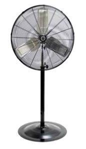 TPI 30" Commercial Oscillating Circulator Pedestal Fan - CACU30PO