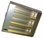 TPI 3-Lamp 4.8KW 240V 30 Symmetrical Mul-T-Mount Infrared Heater - 22330TH240V