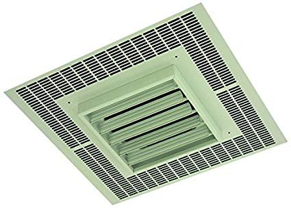 TPI 4KW 240V 1PH 3480 Series Commercial Fan Forced Recessed Mounted Ceiling Heater - H3484A1