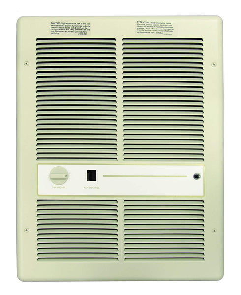 TPI- 4800W 208V Fan Forced Wall Heater Ivory - F3317TSRP