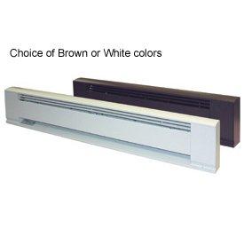 TPI 600W 120V 36" Arch. Baseboard Heater w/ Steel Element (Brown) - E3706036B