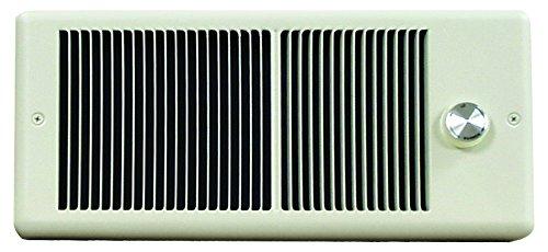TPI 750/562W 240/208V 4300 Series Low Profile Fan Forced Wall Heater - No Thermostat - Ivory w/ Box - HF4375RP
