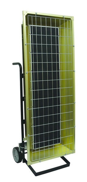 TPI 9.50 KW 240V FSP Series Portable Infrared Flat Panel Heater - FSP95243
