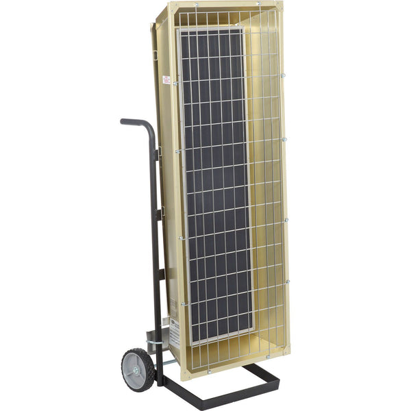 TPI 9.50 KW 480V FSP Series Portable Infrared Flat Panel Heater - FSP95483