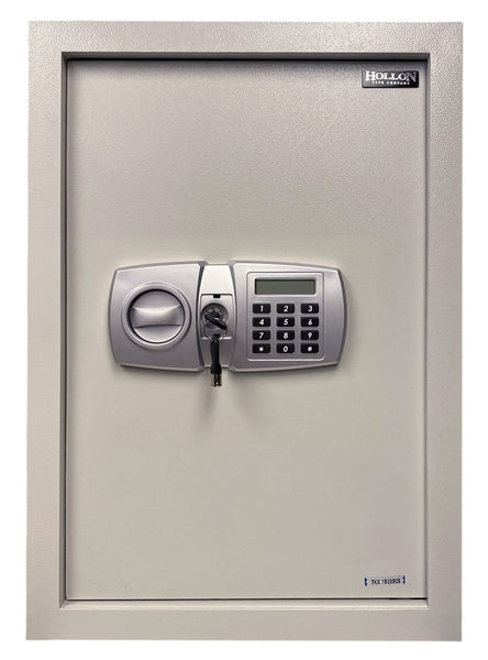 Hollon Safe 22" x 16" x 4" Wall Safe (White) - WSE-2114