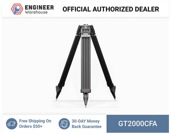 Dutch Hill Carbon Fiber Surveyors Tripod w/ Aluminum Head - GT2000CFA