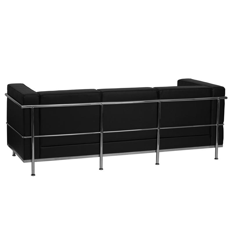 Photo inspiration: Visual Reference: Flash Furniture Hercules Regal Series Contemporary Black Leather Sofa