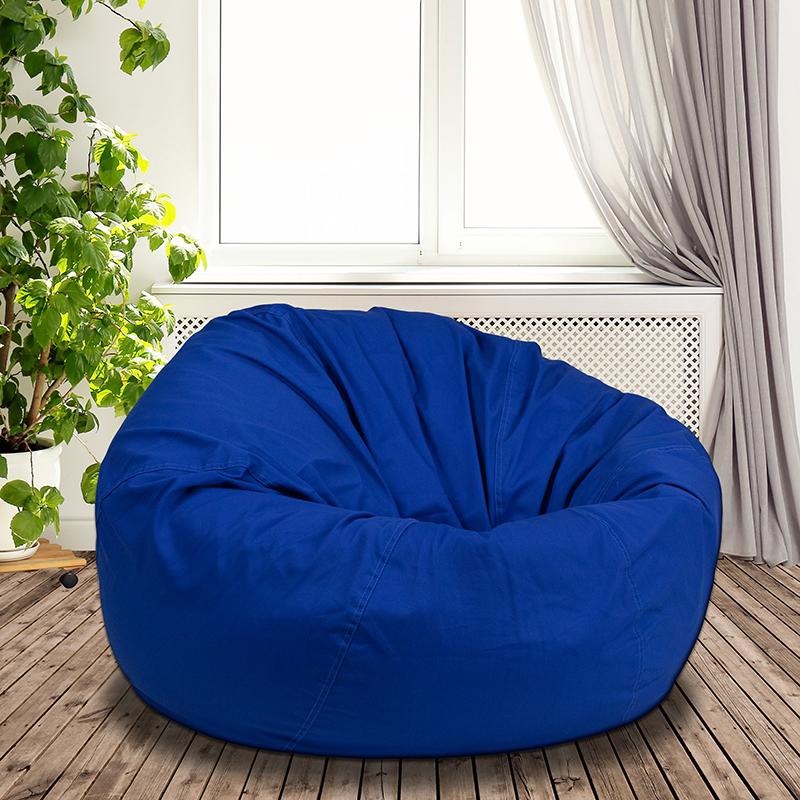 Royal blue discount bean bag chair