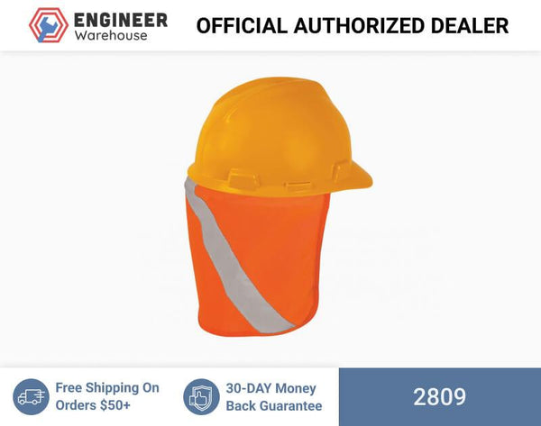 ML Kishigo Hard Hat Nape Protector (Orange) - 2809