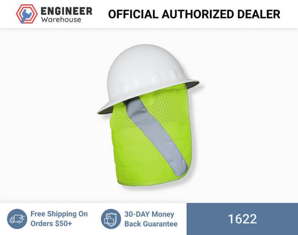 ML Kishigo Brisk Cooling Hard Hat Nape Protector (Lime) - 1622