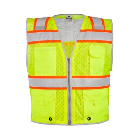 ML Kishigo Brisk Cooling Vest Brisk Cooling Heavy Duty Vest w/ Shoulder Insert - XLarge - Lime - 1610X