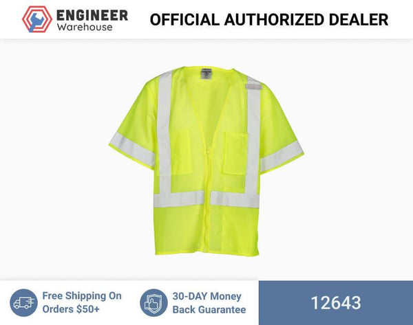 ML Kishigo Class 3 Economy All Mesh Vest 3XLarge (Lime) - 12643